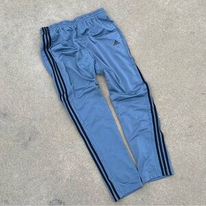 Adidas Men Steel Blue track pants  with Black Stripes